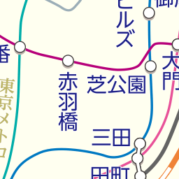 駅すぱあと路線図 動く電車 実験中