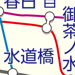 駅すぱあと路線図 マーカーをcssをカスタマイズする カスタムマーカー