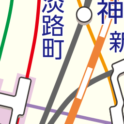 駅すぱあと路線図 ロゴの位置を変更する